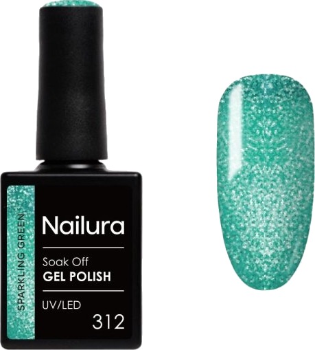 Nailura Gelpolish 312 – Sparkling Green – 10 ml