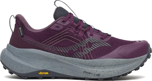 Saucony Women"s Xodus Ultra 4 GORE TEX Eggplant/cinder 38.5