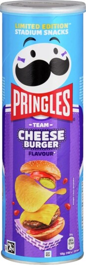 Pringles Cheese Burger 165 G Pringles Cheese Burger 165 G
