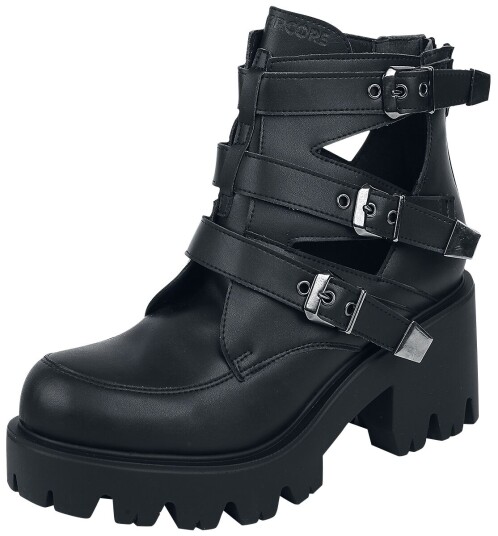Altercore - Goth Boot - Randa Vegan - EU36 til EU38 - Damer - svart Altercore - Goth Boot - Randa Vegan - EU36 til EU38 - Damer - svart