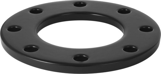 56 mm flens løs svart PEH Geberit
