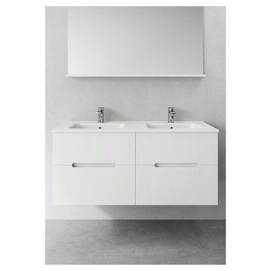 Hafa Sun 1200 Servantskap m/4 skuffer 120x45x54 cm Hvit Matt Hafa Sun 1200 Servantskap m/4 skuffer 120x45x54 cm Hvit Matt