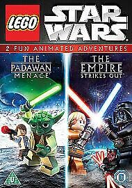 Lego Star Wars: The Padawan Menace/The Empire Strikes Out DVD 2013 David Brand New