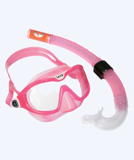 Aqualung snorkelsett for barn - Combo Mix (4-12 år) - Lyseblå/grønn