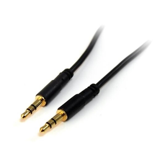 STARTECH 30CM SLIM 3.5MM STEREO AUDIO CABLE - M/M CABL