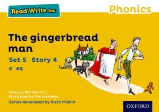 Read Write Inc. Phonics: The Gingerbread Man (Yellow Set 5 Storybook 4) Av Gill Munton