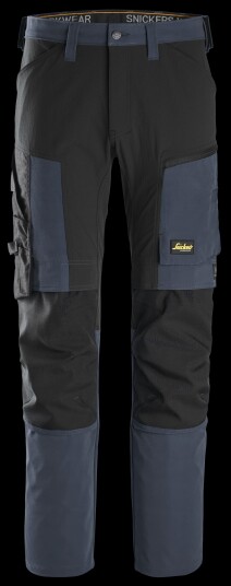 Snickers Workwear 6318 9504 AllroundWork Arbeidsbukse marineblå/svart stretch Marineblå/svart Klær Snickers Workwear 6318 9504 AllroundWork Arbeidsbukse marineblå/svart stretch Marineblå/svart Klær