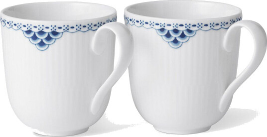 Royal Copenhagen Princess krus 2-pakn. 37 cl Royal Copenhagen Princess krus 2-pakn. 37 cl