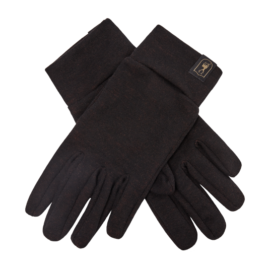 Deerhunter Quinn Merino Gloves Black Oak L 2XL