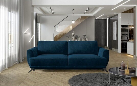 Sofa Eltap Megis 242x95x90 cm Kronos 09 Mørk blå