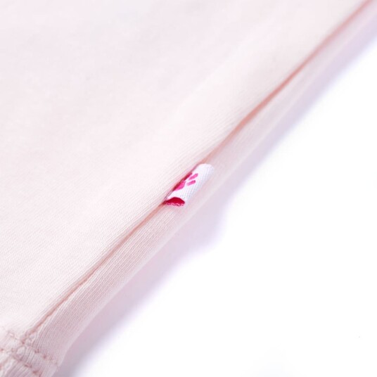 vidaXL Singlet for barn myk rosa 128