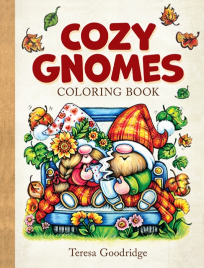 Cozy Gnomes Coloring Book