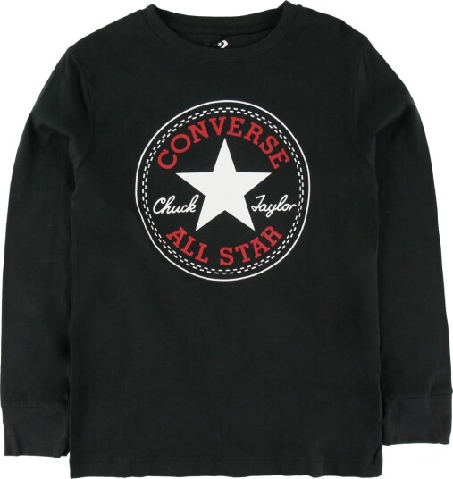 Converse Genser Svart m. Logo Converse 10 12 år 140 152 Genser