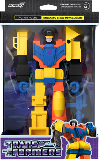 Transformers  ReAction Figures  Wrecking Crew Devastator