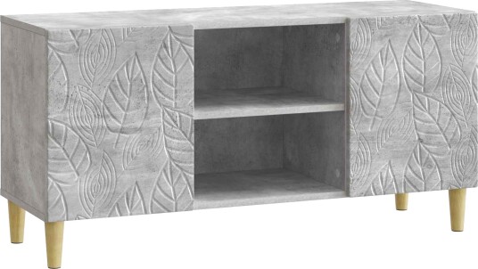 TV skap 102 x 34,5 x 50 cm Betonggrå Konstruert tre TV skap 102 x 34,5 x 50 cm Betonggrå Konstruert tre