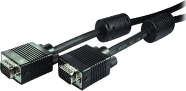 Shiverpeaks Vga/Vga 20M 20 M Vga D-Sub Vga D-Sub Hankjønn Hankjønn Sort