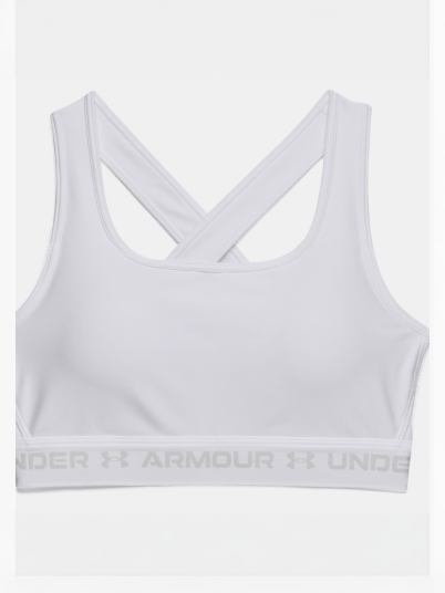 Under Armour Crossback Mid Bra Hvit L