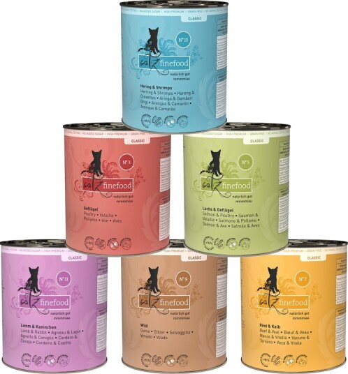 Catz Finefood Bokser Blandet Pakke 12 X 800 G