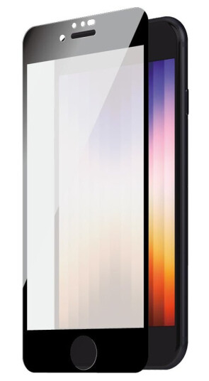 PanzerGlass SAFE Skjermbeskytter til iPhone 6/7/8/SE - Kant-til-kant, Svart | Beskyttelse med Personvernfilter