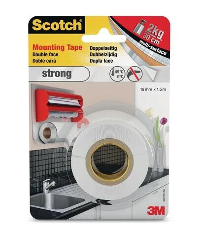 Scotch Monteringstape Scotch 19mmx1,5m