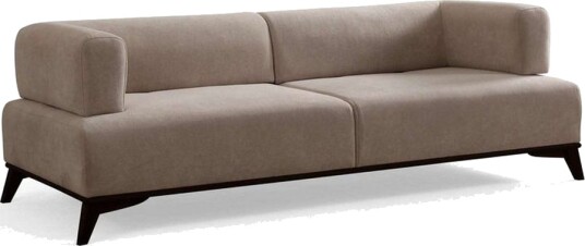 Malkiat Sofa 3 seter Beige/Svart