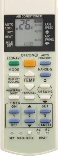 Fjernkontroll for Panasonic A75C3300 3208 3706