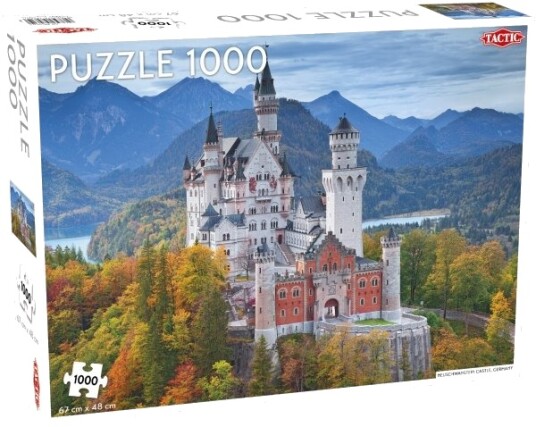 Tactic Puzzle Lovers Neuschwanstein Castle 1000 Pcs Puzzle