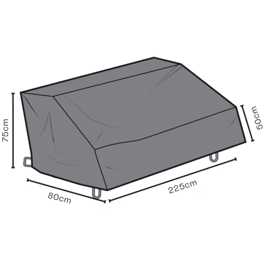 Brafab Møbeltrekk Sofa 225x80x80 cm Premium