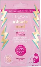 I Love... I Love Miracle Mud Deep Cleansing Pink Clay Mask 10 ml