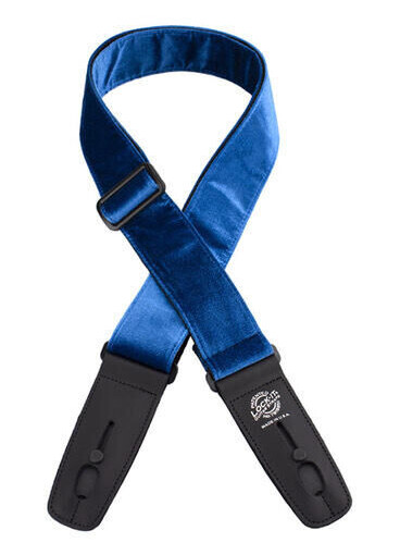 D'Andrea Lock-It Strap 2" Crushed Valvet Blå