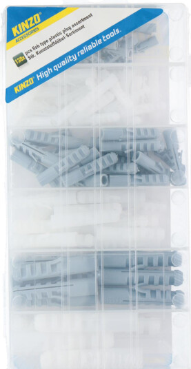 Kinzo Assortert Pluggsett 138 Deler