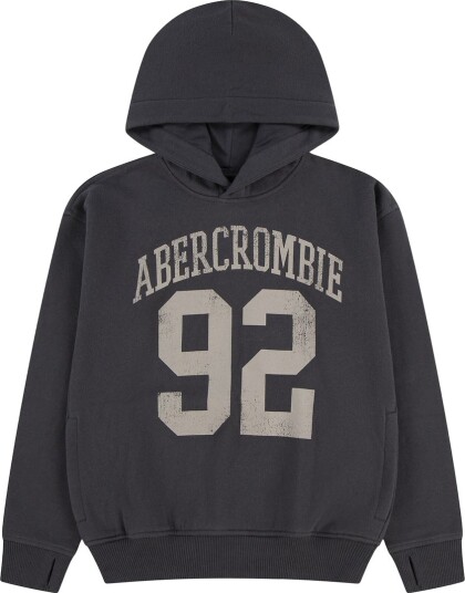 Abercrombie & Fitch Hettegenser Fantomet m. Trykk Abercrombie & Fitch 13 14 år 158 164 Hettegenser Grå Svart