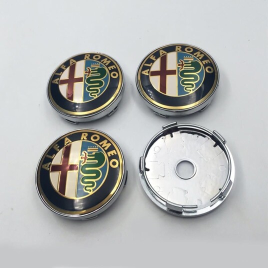 Alfa01 60MM 4-pakksenter dekker Alfa Romeo Alfa01 60MM 4-pakksenter dekker Alfa Romeo