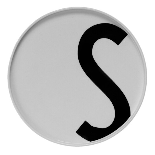 Design Letters tallerken S Design Letters tallerken S