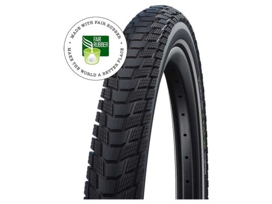 Schwalbe Pick-Up Non Folding Tire (60-507) Black/Black, Addix E, Psi Max:65 Psi, Yes, Construction: Super Defense,