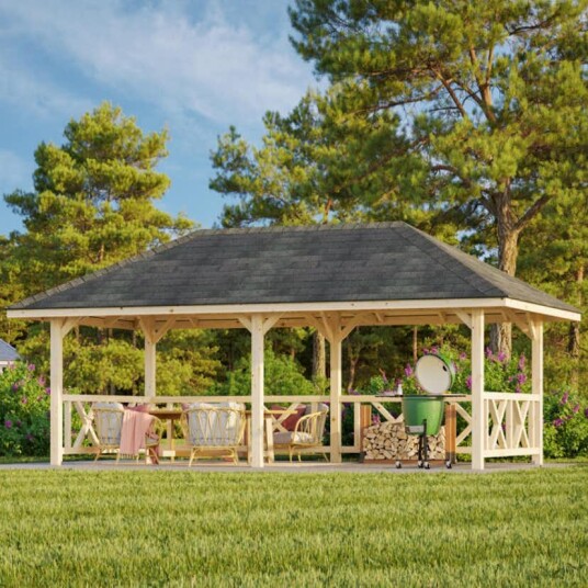 Paviljong Palmako Bianca 107 16,6 m2 Paviljong Palmako Bianca 107 16,6 m2
