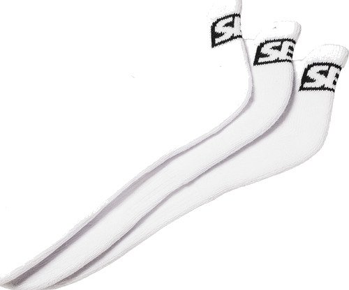 SBD Apparel SBD Classic Trainer Socks 3 Pack White White XX large