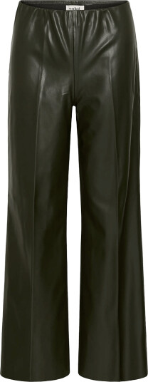 Soaked Slkaylee Wide Long Pants - Khaki green - XS