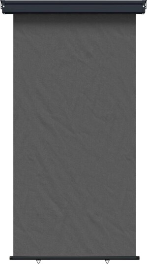 vidaXL Balkong Side Markise 117 x 250 cm 100% polyester jern stål