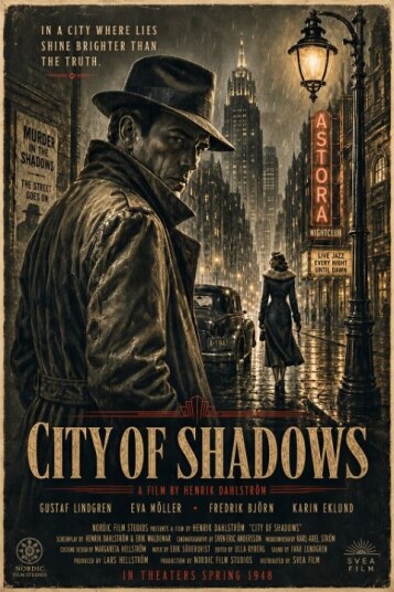 Poster City of Shadows