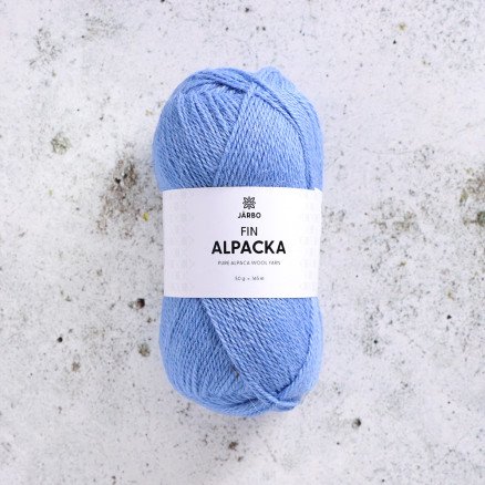 Järbo Fine Alpaca Garn 158 Blå Järbo Fine Alpaca Garn 158 Blå