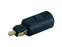 PROCARE Stik Standardstik ProCar Normstecker 8 A 12 eller 24 V/DC 8 A Loddekontakter