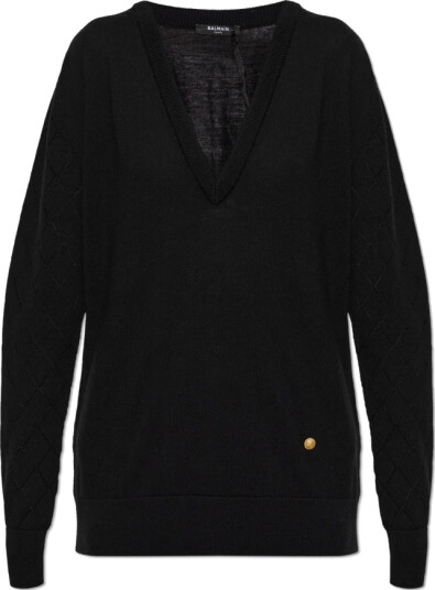 Balmain Dame Strikkevarer Svart XS,