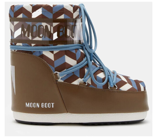 Moonboot Icon Low Opticalbrown-elephant grey 39-41