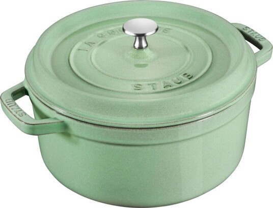 Staub rund gryte av støpejern 3,8 l Salvie Staub rund gryte av støpejern 3,8 l Salvie