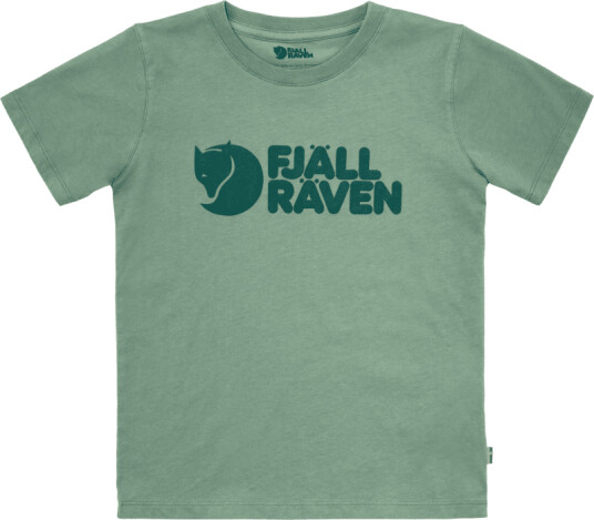 Fjellreven Kids' Logo T-Shirt 122, Patina Green Fjellreven Kids' Logo T-Shirt 122, Patina Green