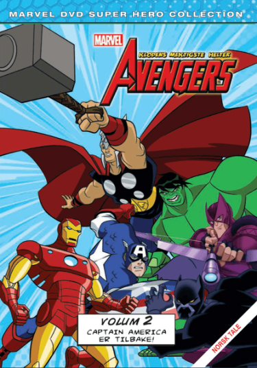 Avengers: Klodens Mektigste Helter Vol. 2 DVD