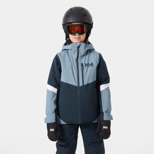 Helly Hansen Elevate Skijakke Junior Marineblå 158