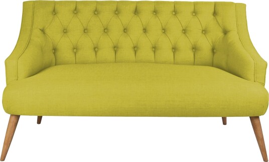 Lamonti 2 seters Sofa Grønn/Natur