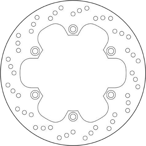 Bremseskive BREMBO 68B407E9